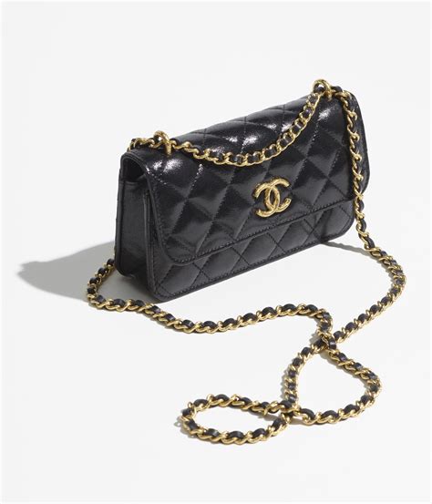 chanel flap phone holder|chanel small vanity with chain.